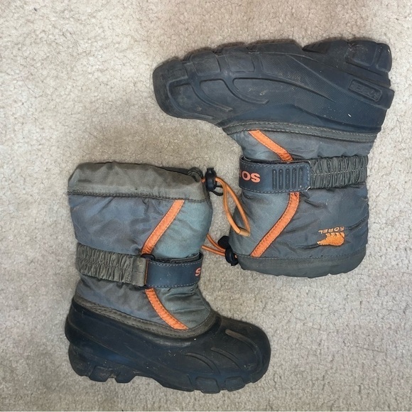 Sorel Kids Insulated Winter Snow Boots Size 10 - Picture 6 of 7